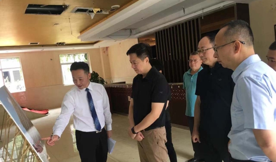 集團領(lǐng)導(dǎo)率隊考察旅投酒店部分存量項目