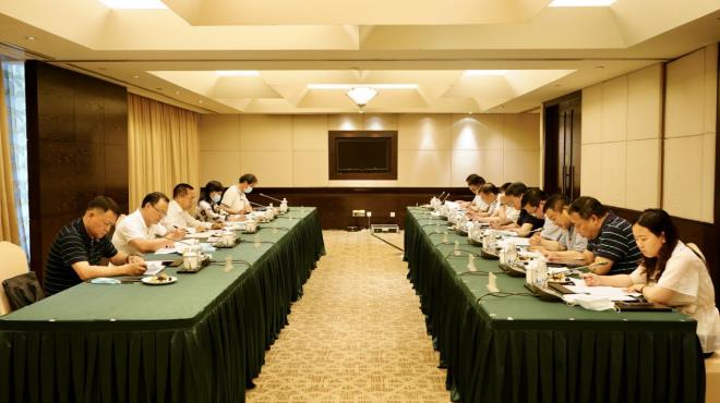 省委編辦主任陳忠義一行調研集團事業(yè)單位分類改革工作