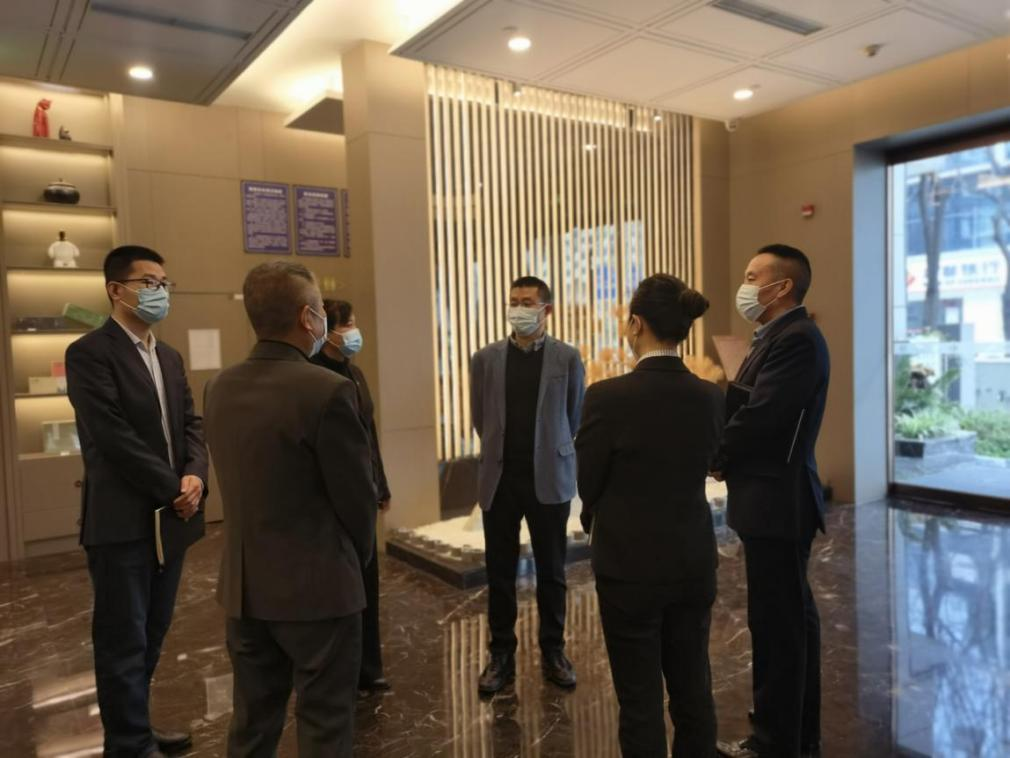 集團領(lǐng)導(dǎo)帶隊赴錦著酒店天府廣場店安全檢查